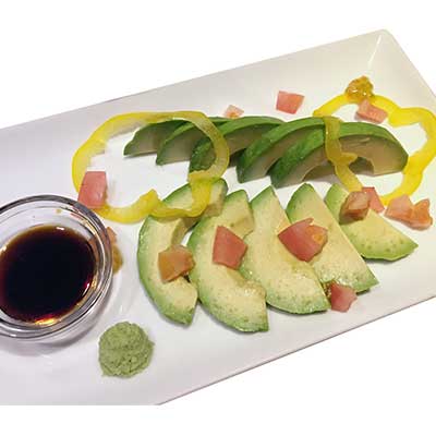Sashimi de aguacate